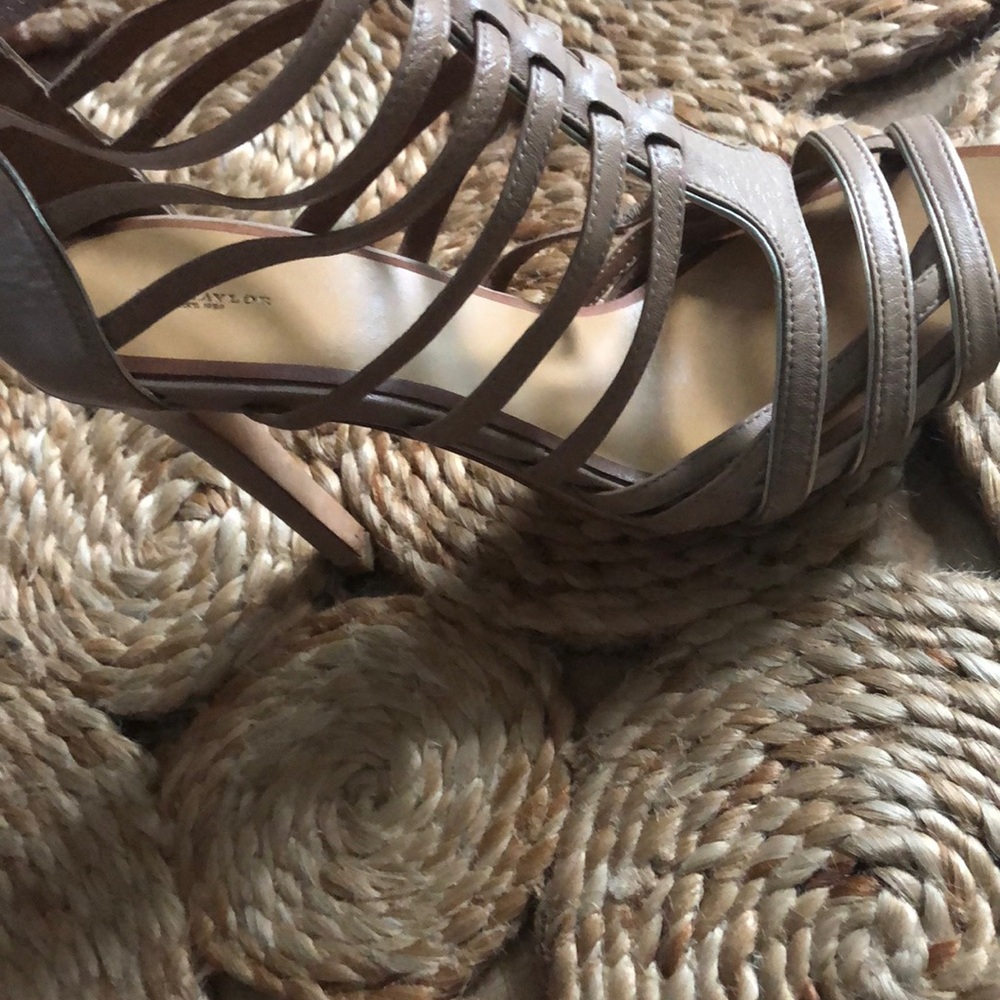 Ann Taylor leather heels